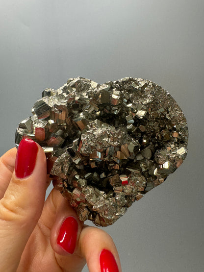 Pyrit Herz -7x8.5cm, 356g