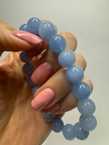 Bezauberndes Aquamarin Armband 🌊 - 18cm