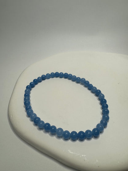 Bezauberndes Aquamarin Armband 🌊 - 18cm