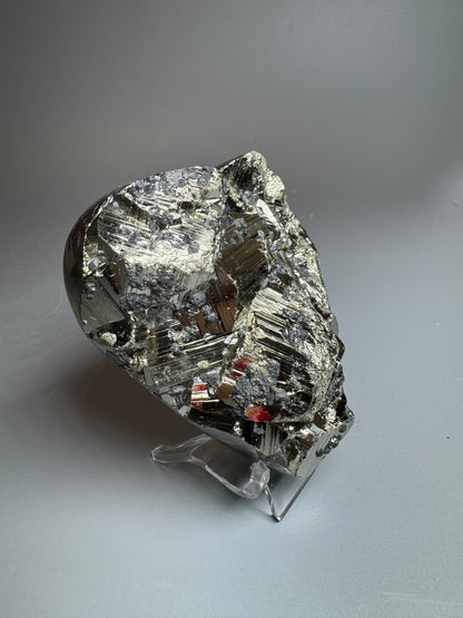 Pyrit Herz - 6.5x7.5cm, 313g