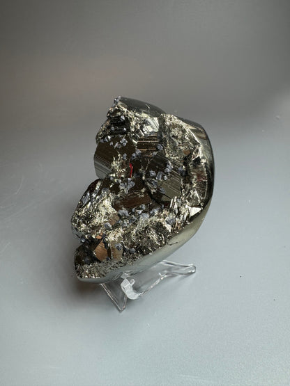 Pyrit Herz - 6.5x7.5cm, 313g