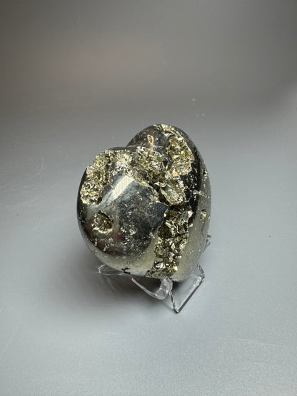 Pyrit Herz - 5.5x6cm, 157g