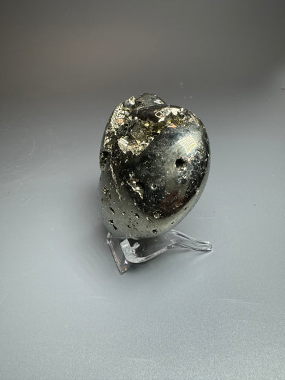 Pyrit Herz - 5.5x6cm, 157g