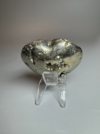 Pyrit Herz - 5.5x6cm, 157g