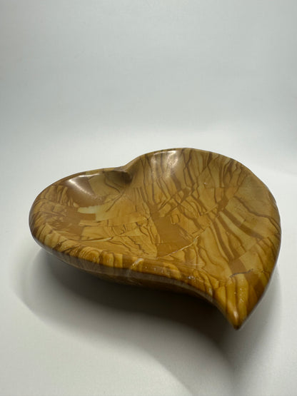 Picture Jasper-Schale in Herzform 🤎