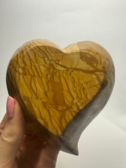 Picture Jasper-Schale in Herzform 🤎