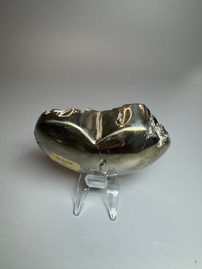 Pyrit Herz - 8cm, 369g