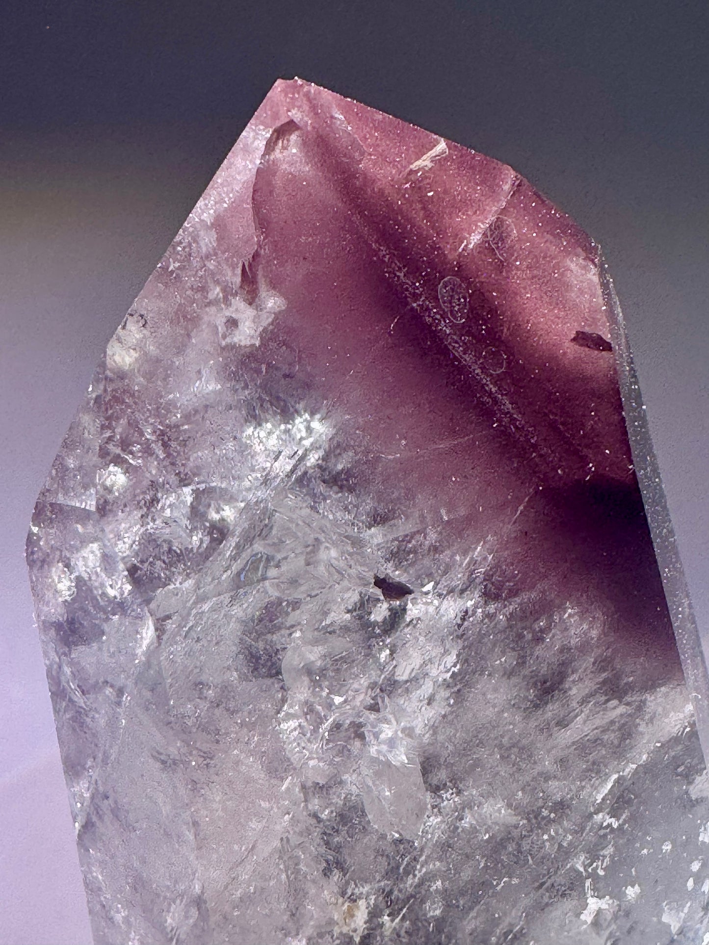 Seltene Pink Lithium Spitze aus Brasilien – 7.8 cm, Edelstein in Extra Qualität 💗