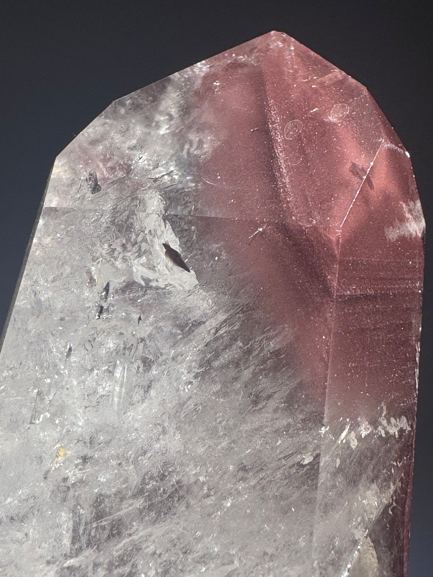 Seltene Pink Lithium Spitze aus Brasilien – 7.8 cm, Edelstein in Extra Qualität 💗