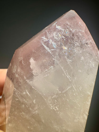 Pink Lithium Spitze 3 cm – faszinierendes, funkelndes Innenleben aus Brasilien, seltene Edelstein-Qualität 💗 (Kopie)