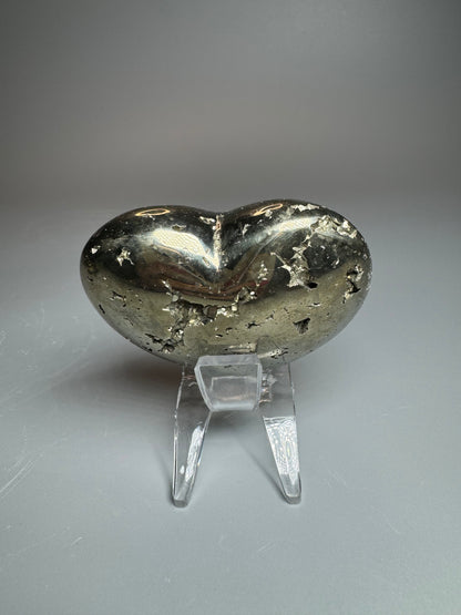 Pyrit Herz - 6x6cm, 180g
