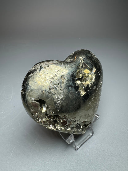 Pyrit Herz - 6x6cm, 182g