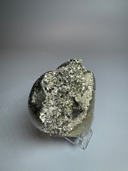Pyrit Herz - 7x7.5cm, 191g