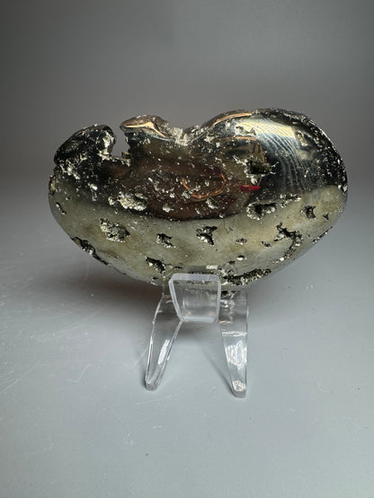Pyrit Herz - 7x7.5cm, 191g