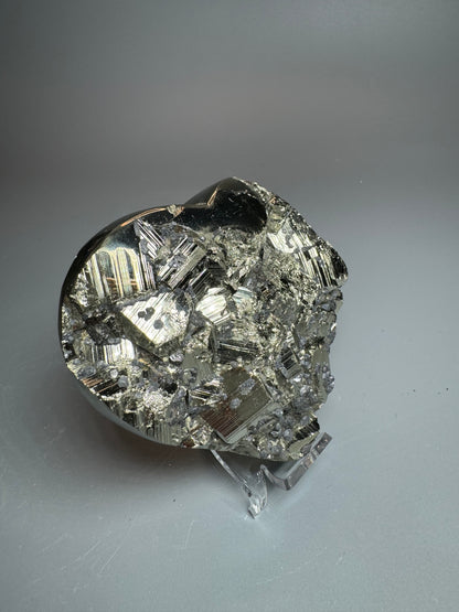 Kristall Pyrit-Herz | 391g Pyrit Herz | UNIQUE CRYSTALS