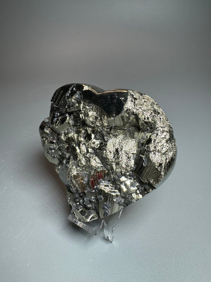 Kristall Pyrit-Herz | 391g Pyrit Herz | UNIQUE CRYSTALS
