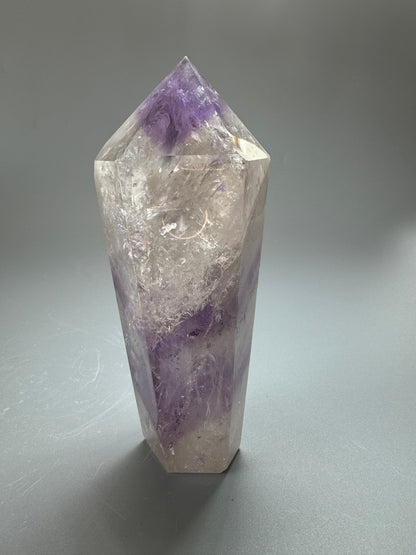 Lila Amethyst Phantom Spitze - 13cm, 383g