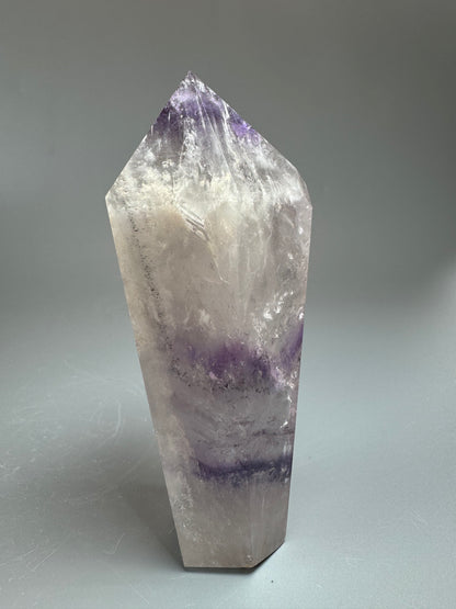 Lila Amethyst Phantom Spitze - 13cm, 383g