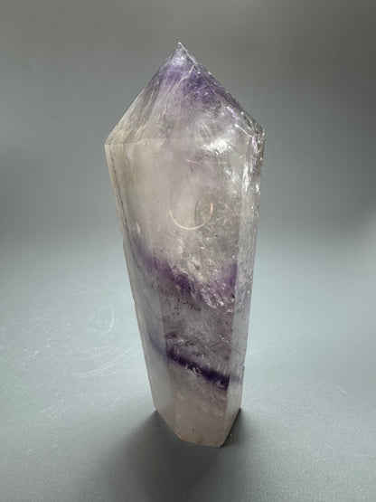 Lila Amethyst Phantom Spitze - 13cm, 383g