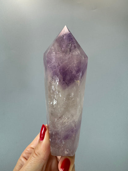 Bezaubernde Amethyst Phantom Spitze - 14cm, 326g