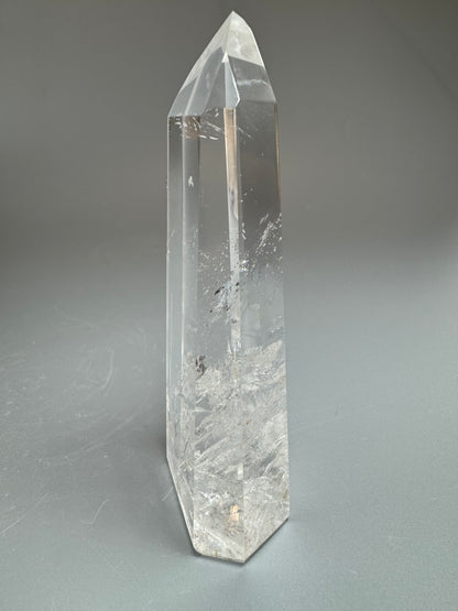 Sehr klare Bergkristall Spitze - 11cm, 153g