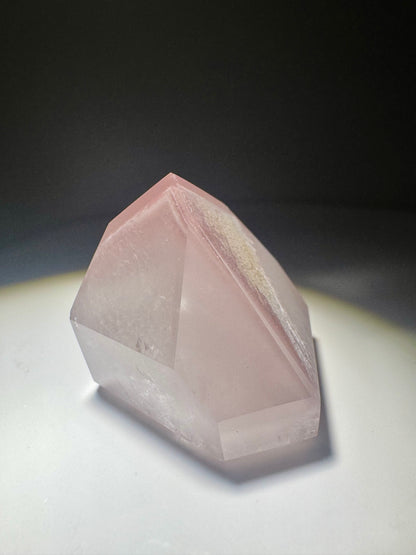 Pink Lithium Phantom Kristall 2.8 cm – extra klarer Edelstein in Spitzenqualität, 14 g