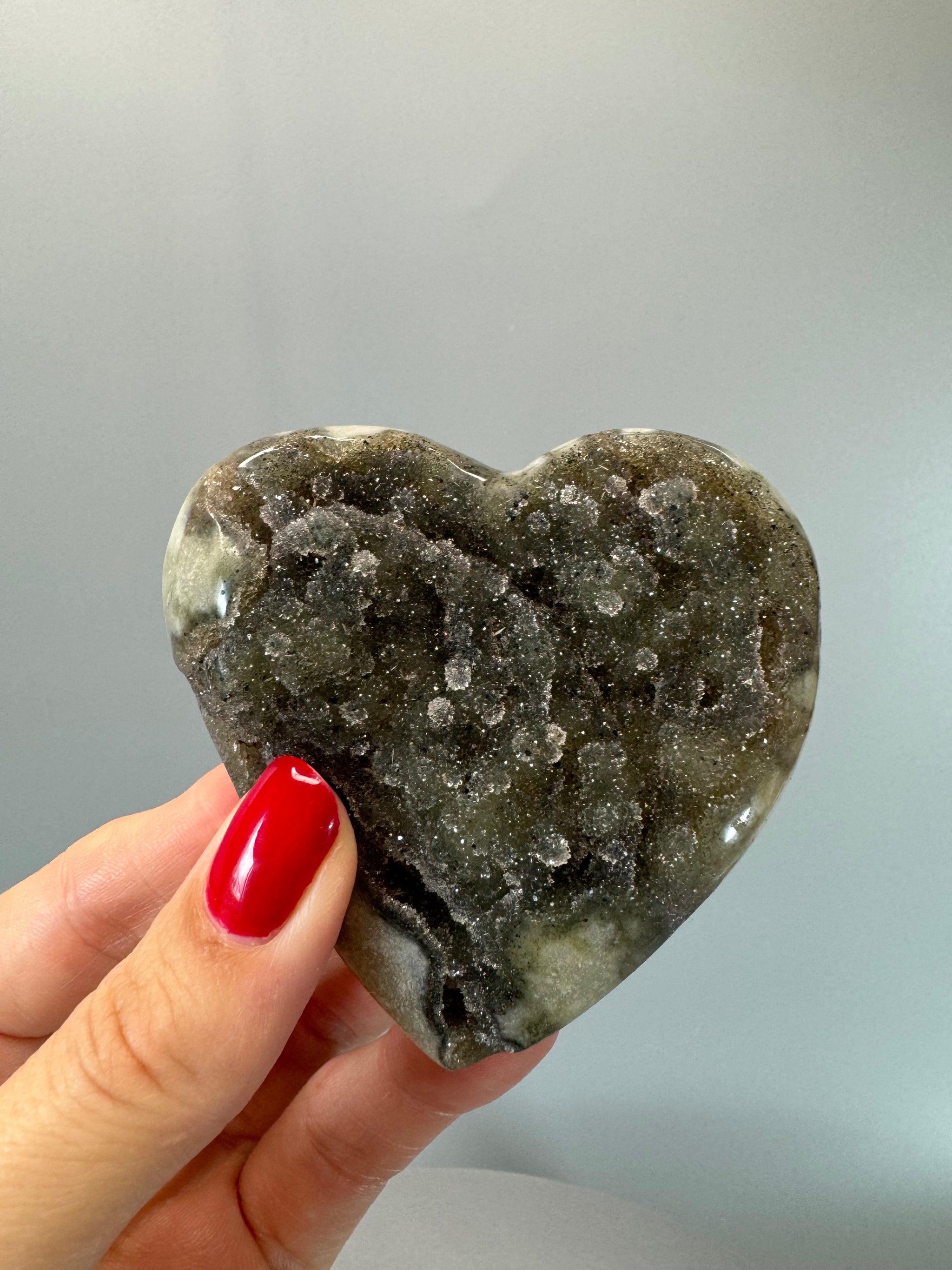 Amethyst Herz - 7cm, 119g