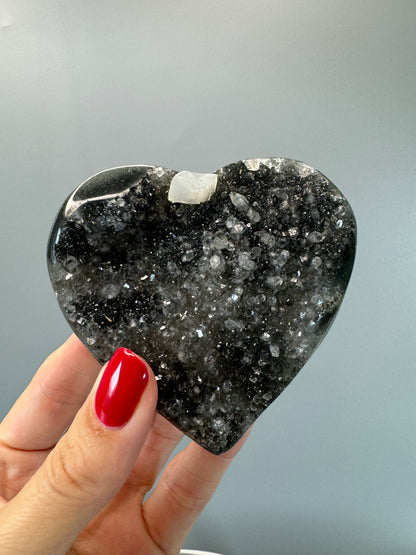 Amethyst Herz - 8cm, 195g