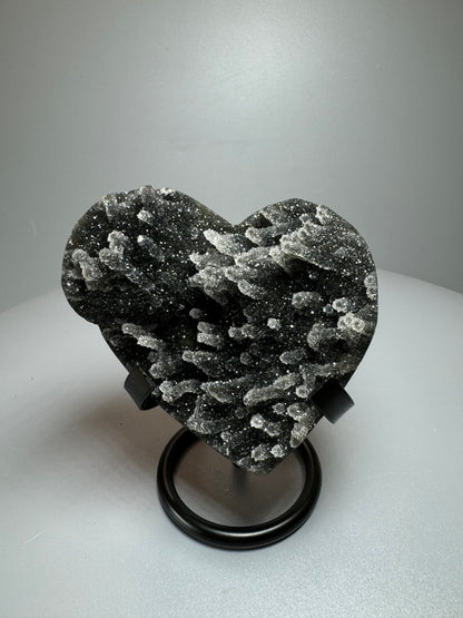 Amethyst Heart - 7.5cm, 208g