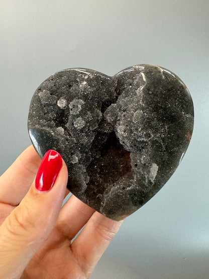 Amethyst Herz - 8cm, 251g
