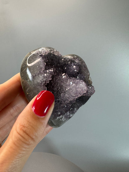 Amethyst Herz - 8cm, 241g