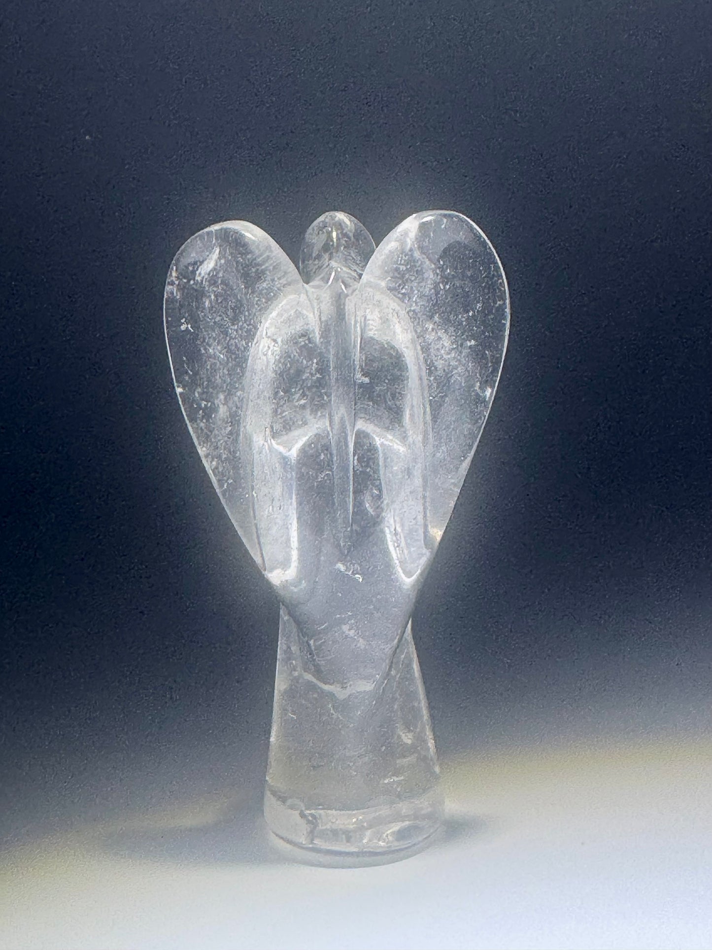 Bergkristall Engel 5,5–6 cm | Handgeschliffen | Klarer Schutzengel