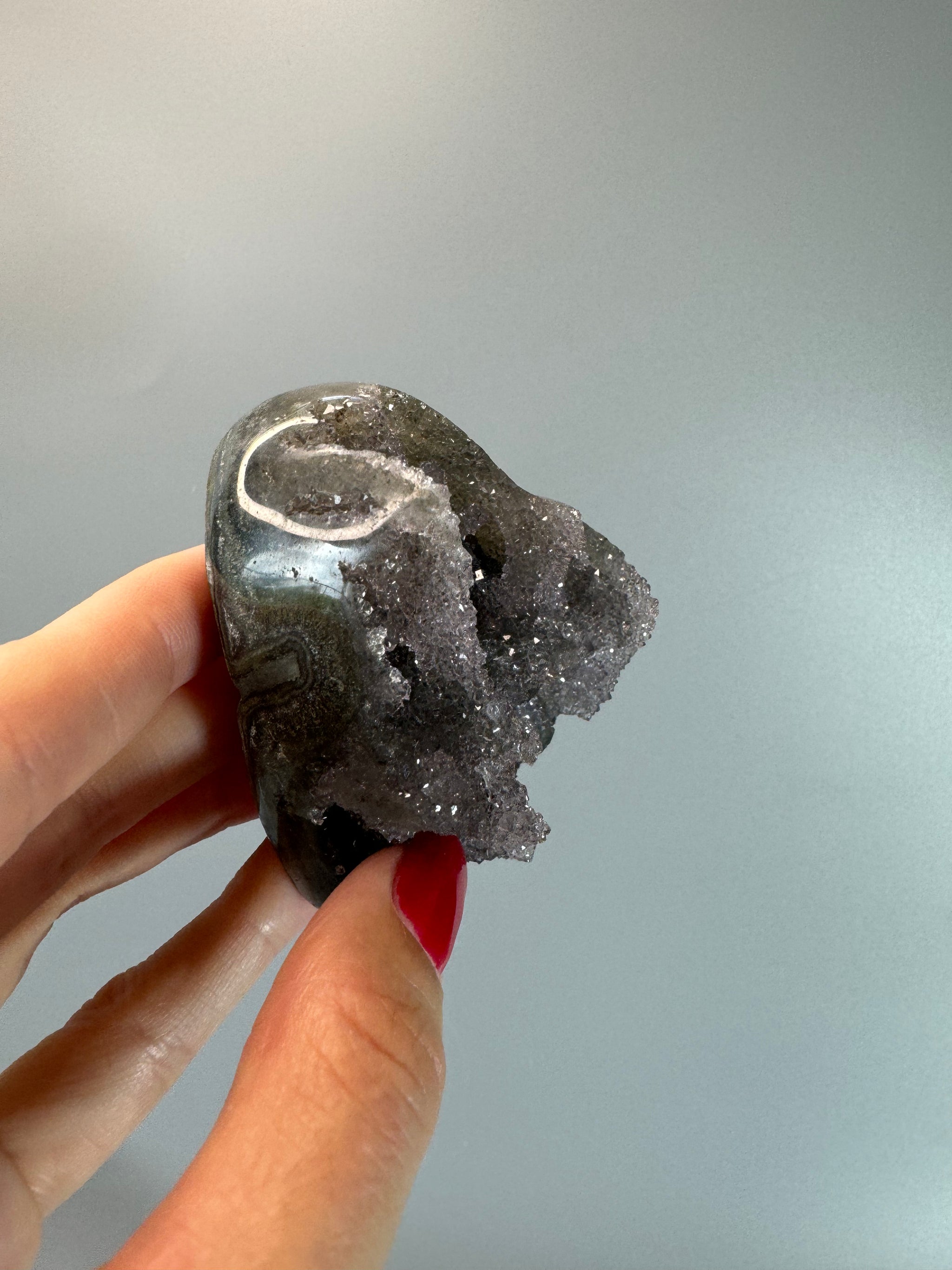 Amethyst Herz - 7cm, 177g