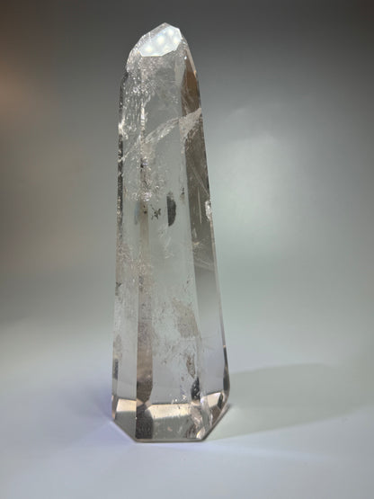 Bergkristallspitze (ultra klar!) - 21cm, 993g