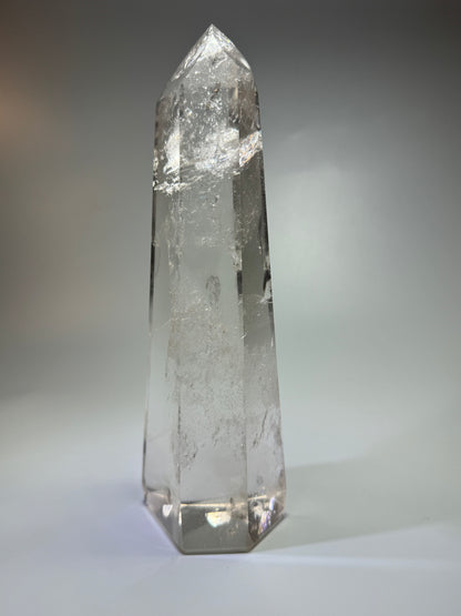 Bergkristallspitze (ultra klar!) - 21cm, 993g