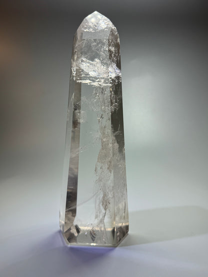 Bergkristallspitze (ultra klar!) - 21cm, 993g