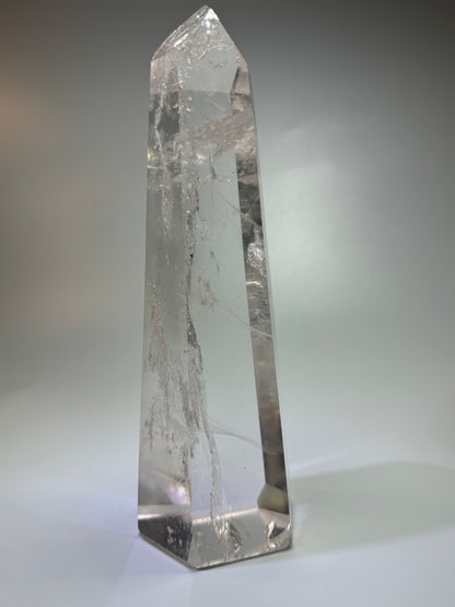 Bergkristallspitze (ultra klar!) - 21cm, 993g