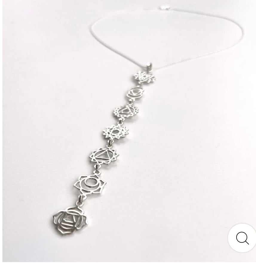 Karma Chakra Kette Edelstahl | 7 Chakren Energie & Balance