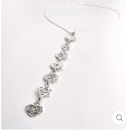 Karma Chakra Kette Edelstahl | 7 Chakren Energie & Balance