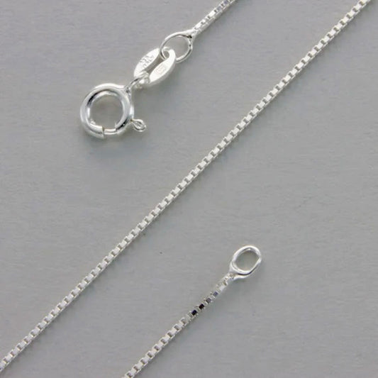 Venezianer Kette aus 925 Silber – Elegante Silberkette für Anhänge