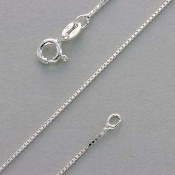 Venezianer Kette 925 Silber oder Gold – Elegante Halskette für Anhänger
