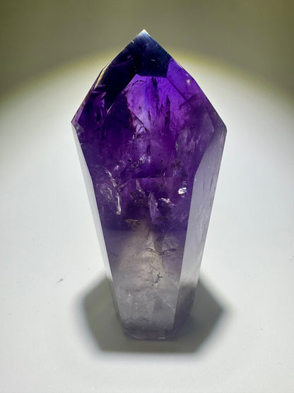 Aussergewöhnliche – Amethyst-Spitze 💜 - 10cm, 234g