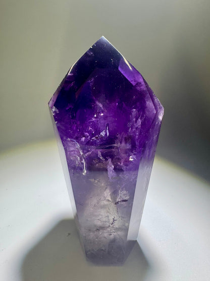 Aussergewöhnliche – Amethyst-Spitze 💜 - 10cm, 234g