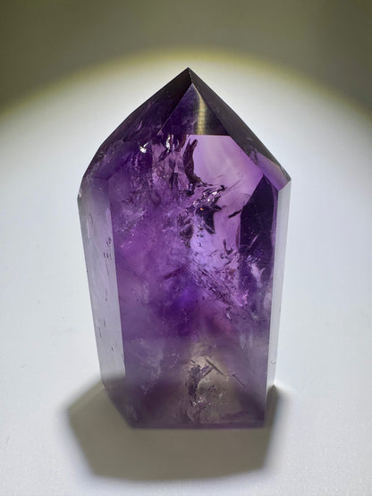 Traumhafte klare Phantom Ametrin Spitze ✨💜 - 6.5cm, 134g