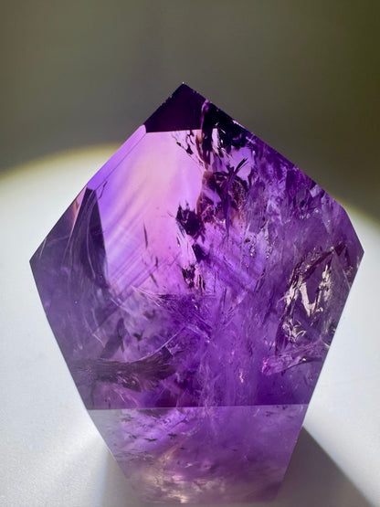 Traumhafte klare Phantom Ametrin Spitze ✨💜 - 6.5cm, 134g