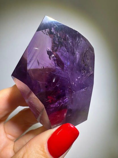 Traumhafte klare Phantom Ametrin Spitze ✨💜 - 6.5cm, 134g