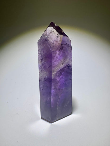 Zauberhafte hochwertige Phantom Ametrin Spitze (Amethyst/Citrin) ✨💜 - 8.2cm, 78g