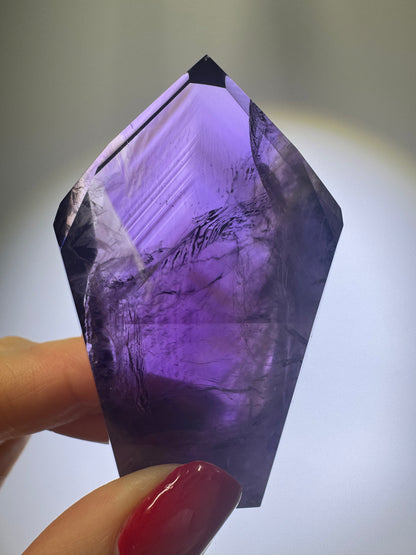 Wunderschöne Phantom Ametrin Spitze ✨💜 - 6.5cm, 57g