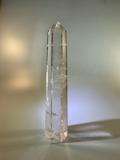 Bergkristallspitze (ultra klar!) - 27cm, 988g