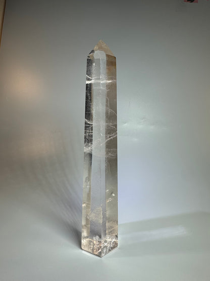 Bergkristallspitze (ultra klar!) - 27cm, 988g